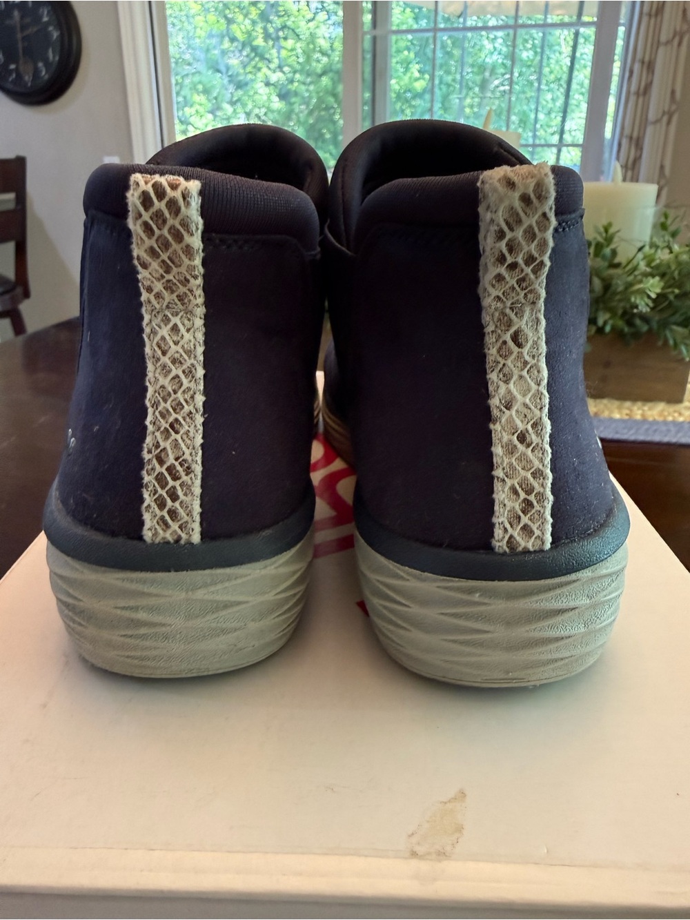 Ryka Niah slip on comfort boot water repellant Navy size 8 - Picture 9 of 11
